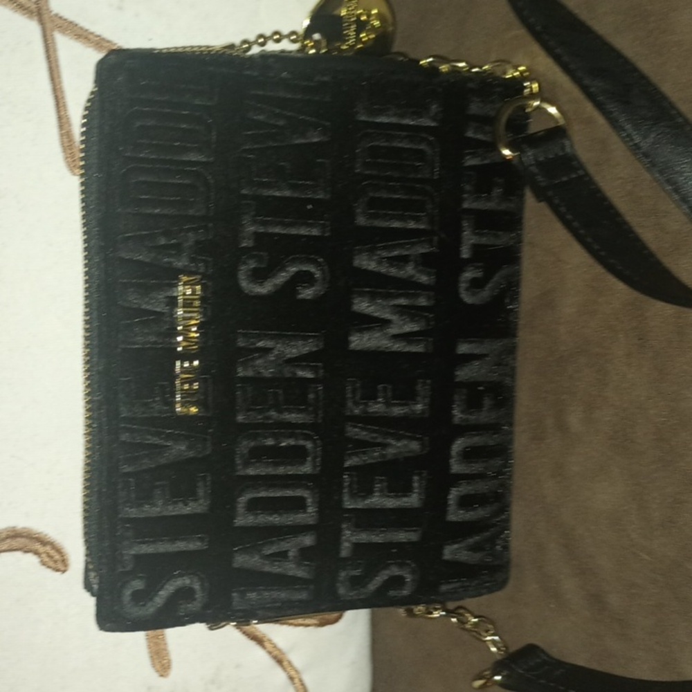 Steve Madden Black Crossbody Bag